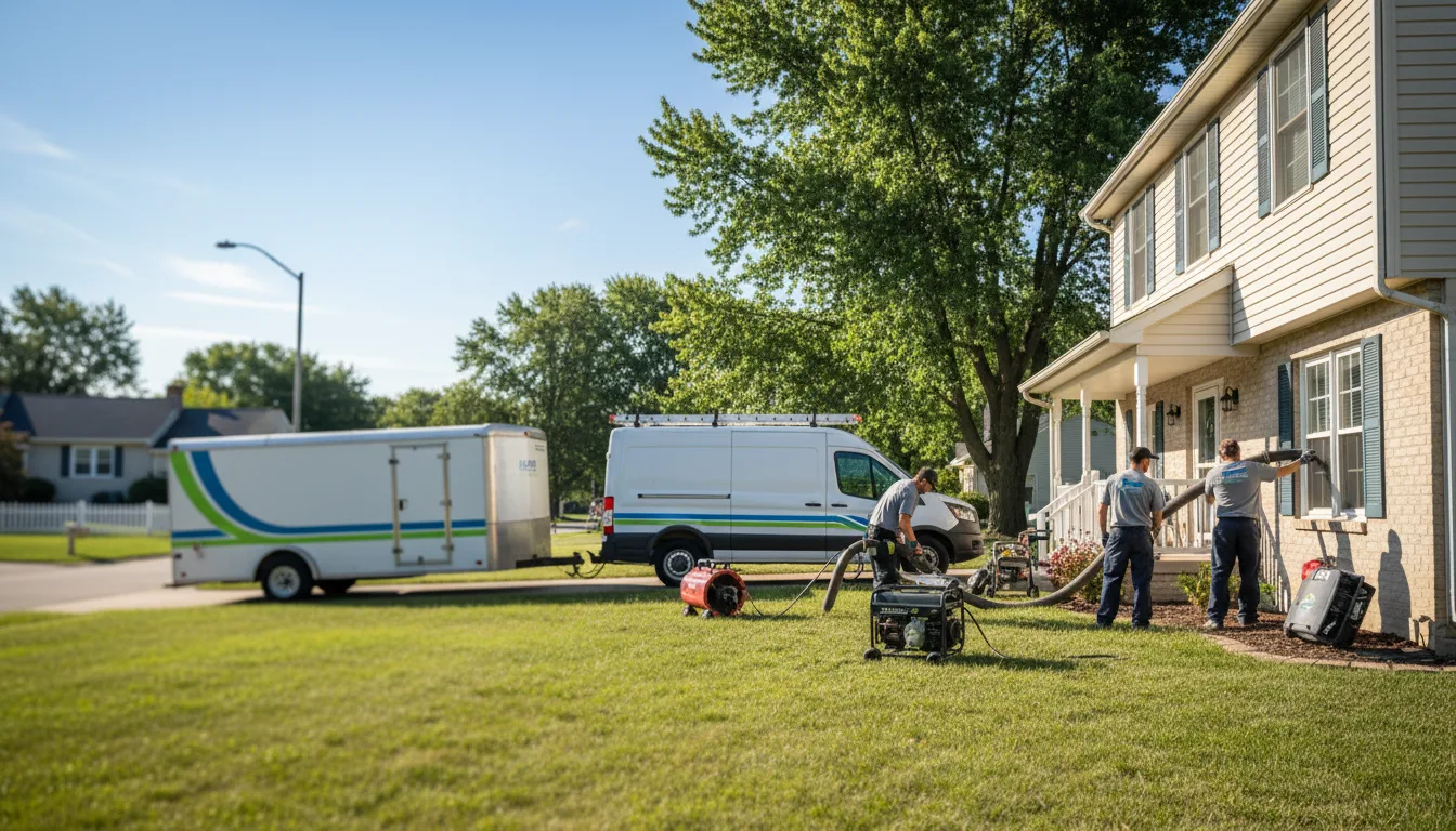 Flooded Basement Restoration And Cleanup With Repair in Perley, MN near me